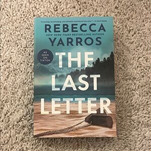 Barnes & Noble Blue and White 'The Last Letter' by Rebecca Yarros